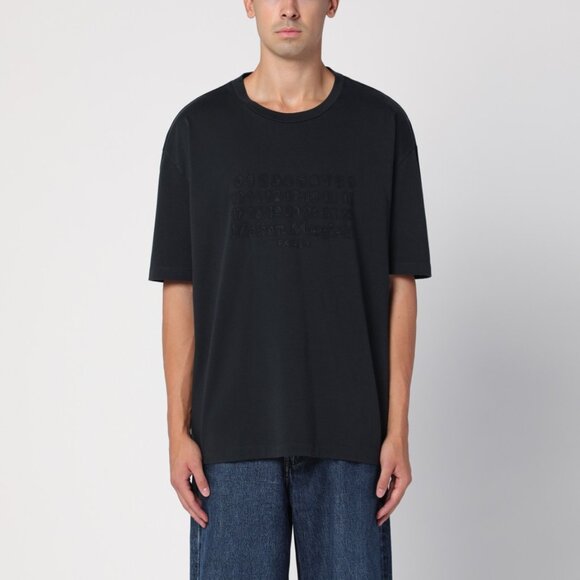 BNWT AW24 MAISON MARGIELA LOGO EMBROIDERY TSHIRT M - Picture 1 of 13
